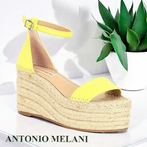 ❤️💗❤️ Antonio Melani BEAUTRI Espadrille Platform Sandals